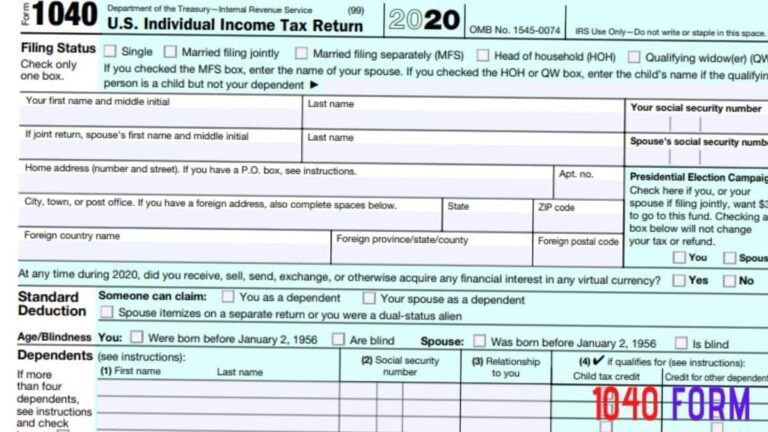 Forms 1040